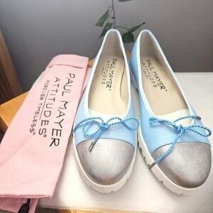 NIB Women's Paul Mayer Attitudes Bravo Lug Sole Ballet size 8